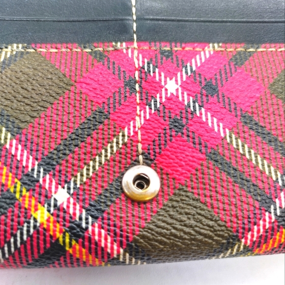 Vivienne Westwood Tartan Clutch Card Holder - Picture 8 of 9
